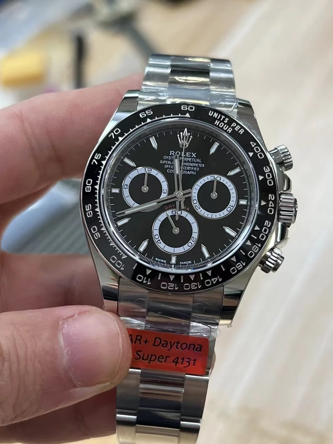 Rolex 126500 — photographed off the sweep