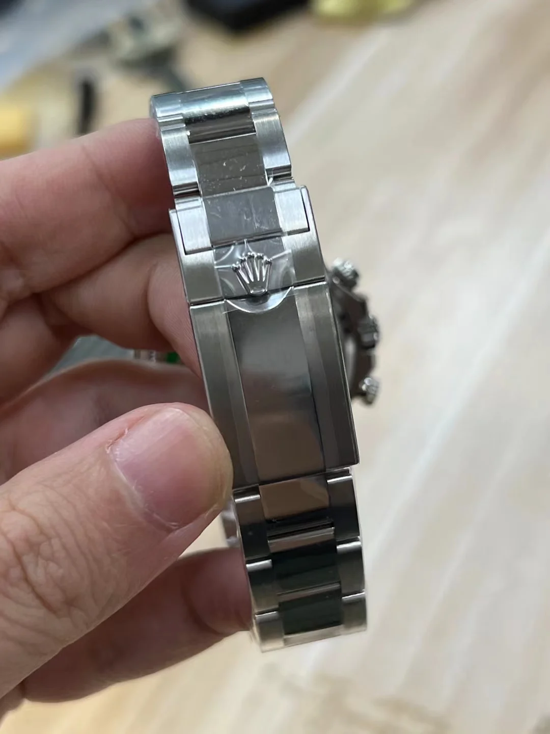 Rolex 126500 — photographed off the sweep
