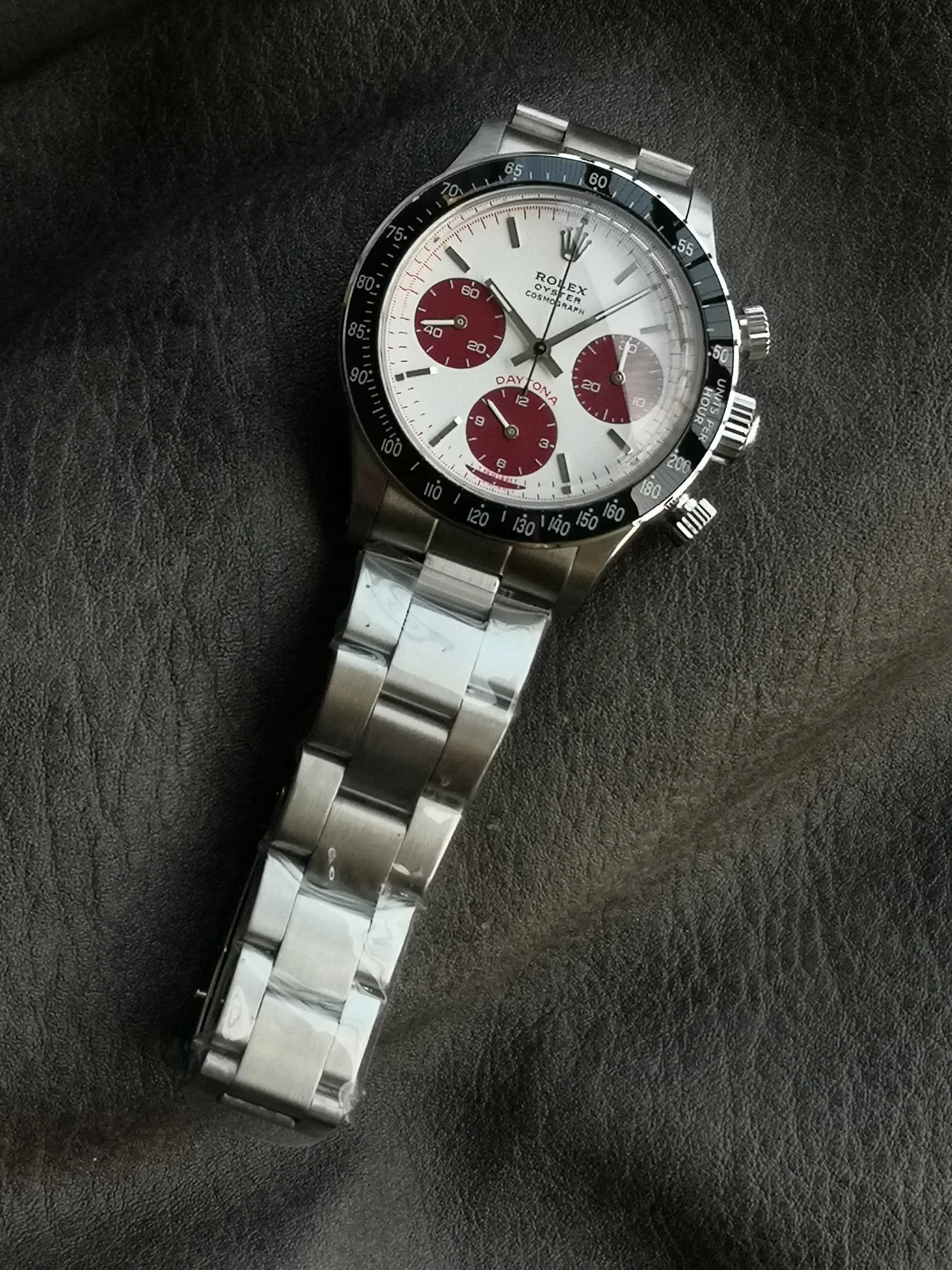 Rolex 37.5mm — photographed off the sweep