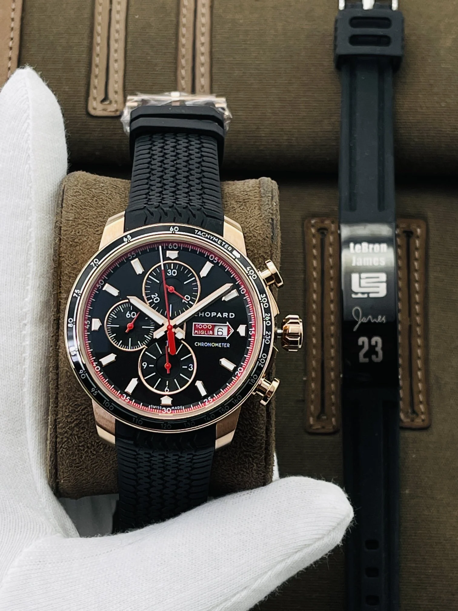 Rolex 44mm — photographed off the sweep