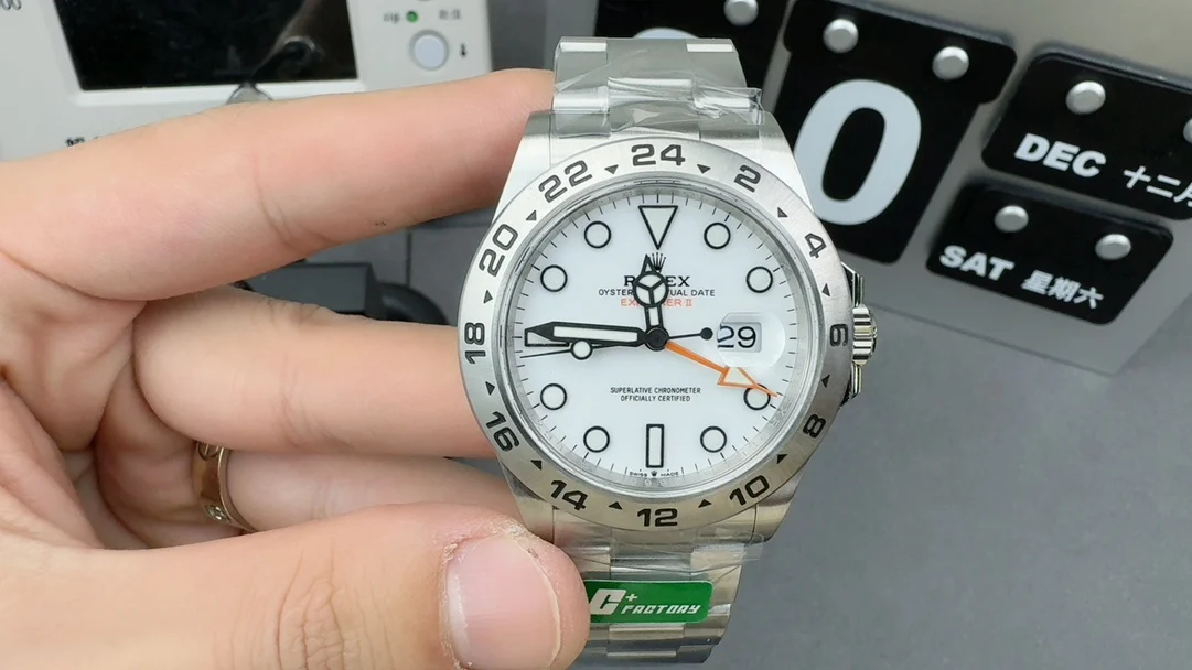 Rolex Adventure II Shanghai 3285 movement — photographed off the sweep
