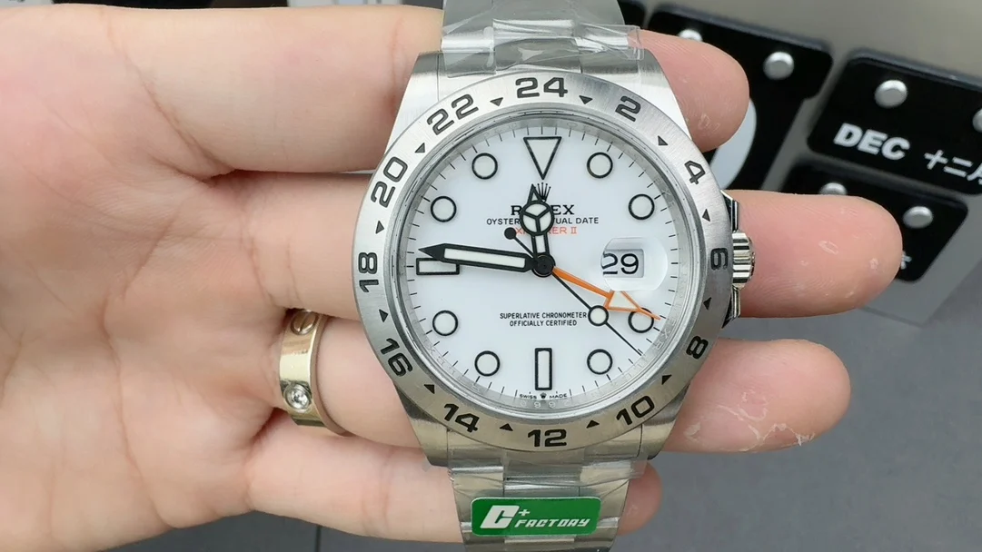 Rolex Adventure II Shanghai 3285 movement — photographed off the sweep