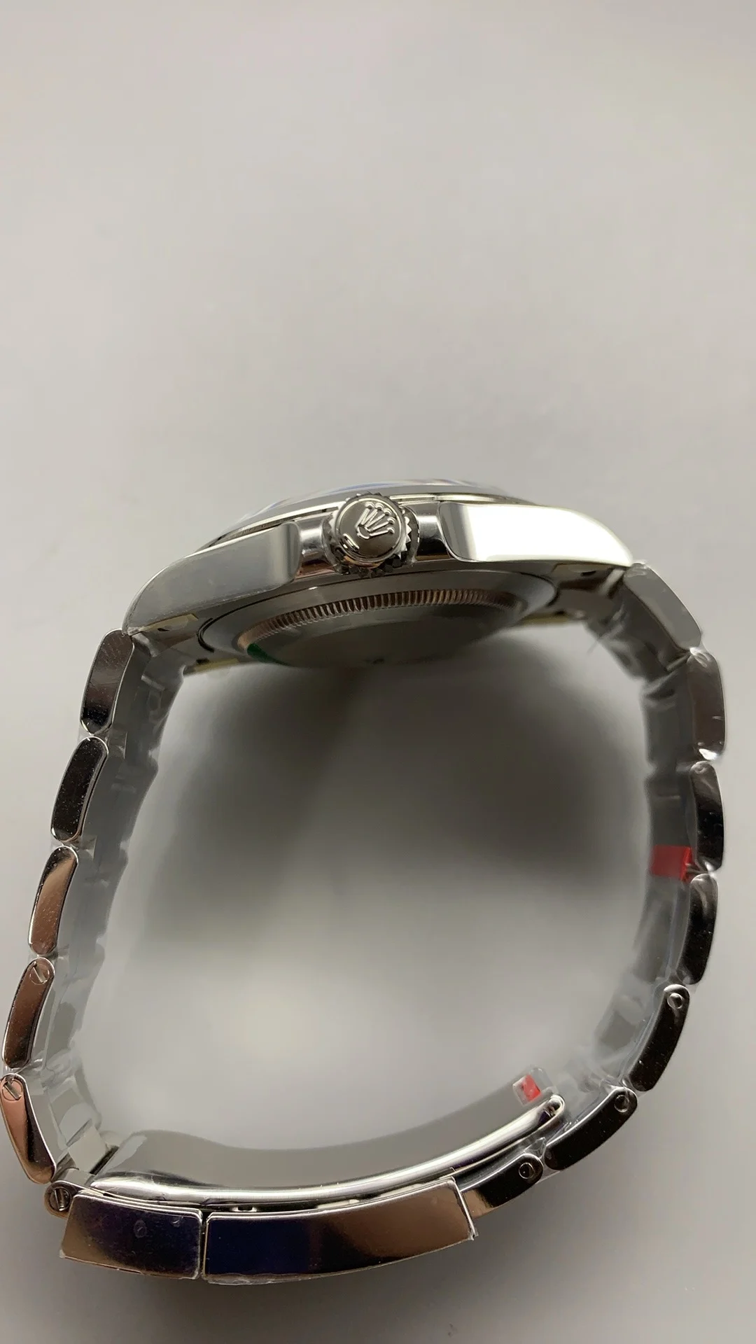 Rolex Air-King — photographed off the sweep