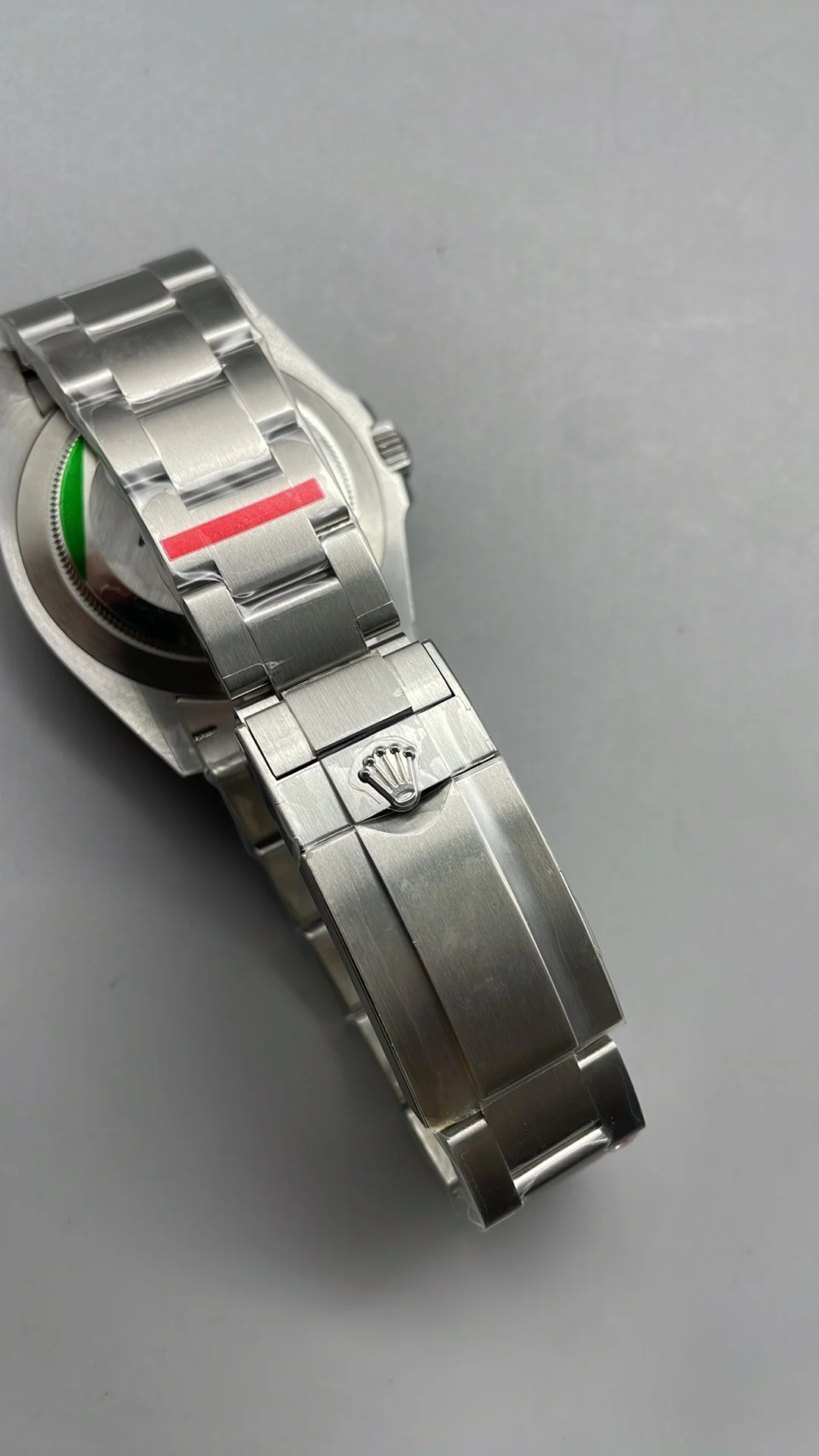 Rolex Air-King — photographed off the sweep