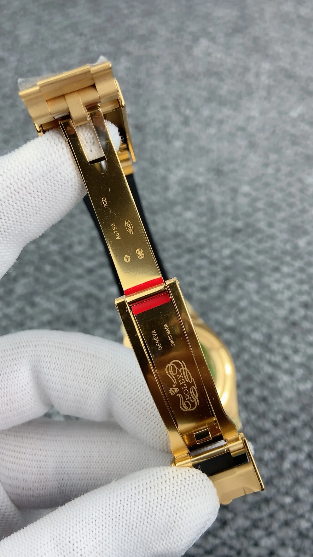 Rolex Black Dial — photographed off the sweep