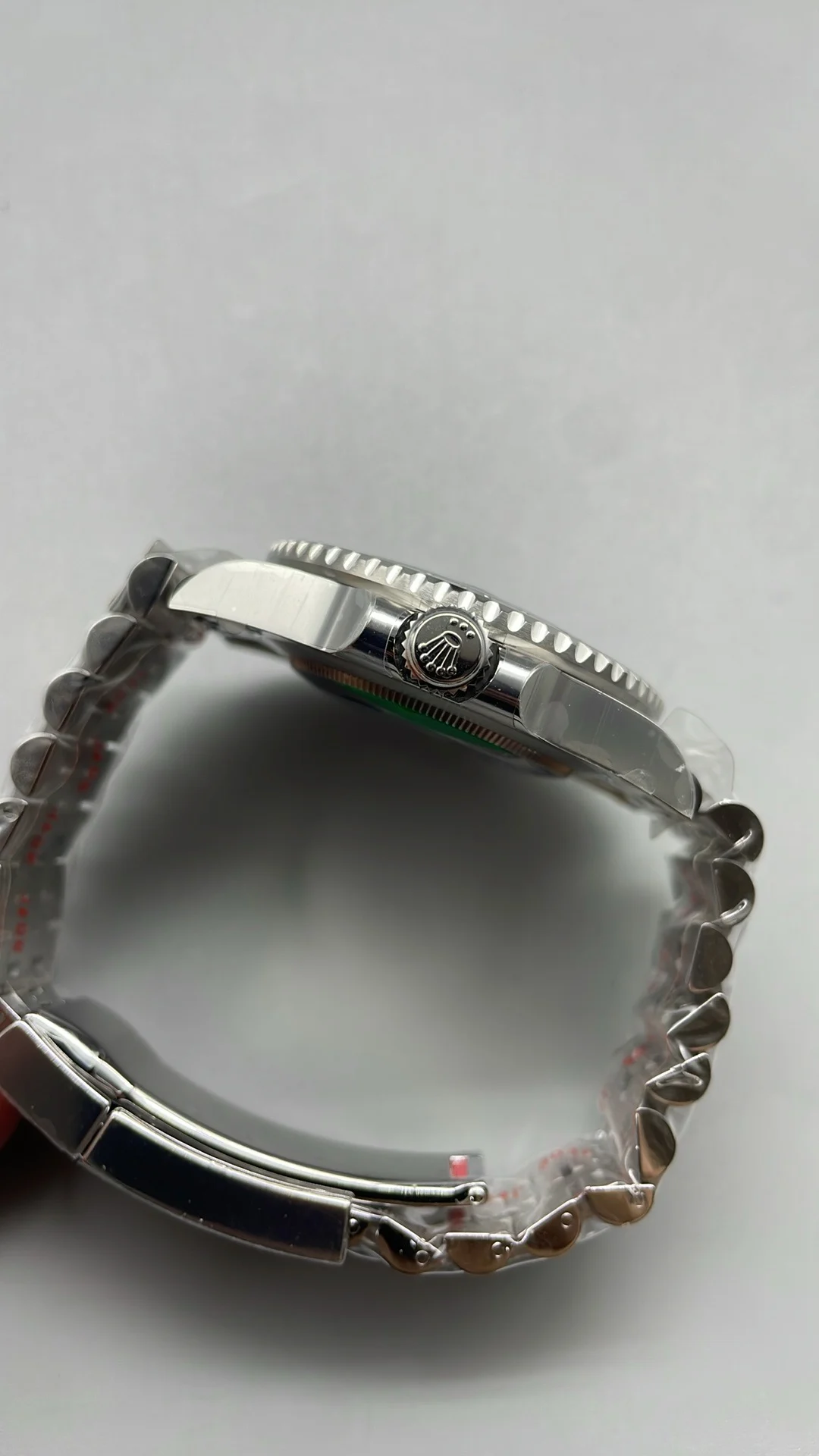 Rolex Black Dial — photographed off the sweep