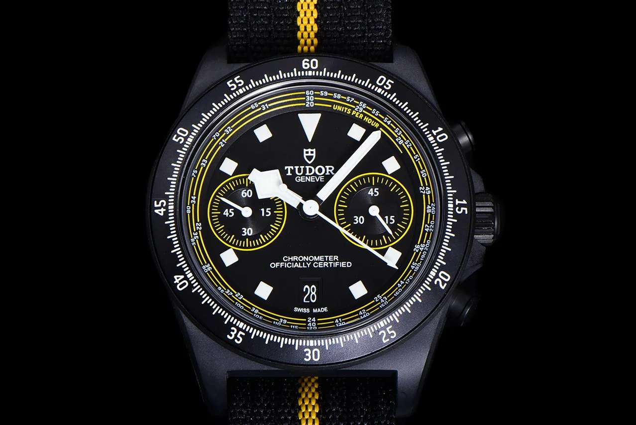 Rolex Carbon Blue Dial — photographed off the sweep