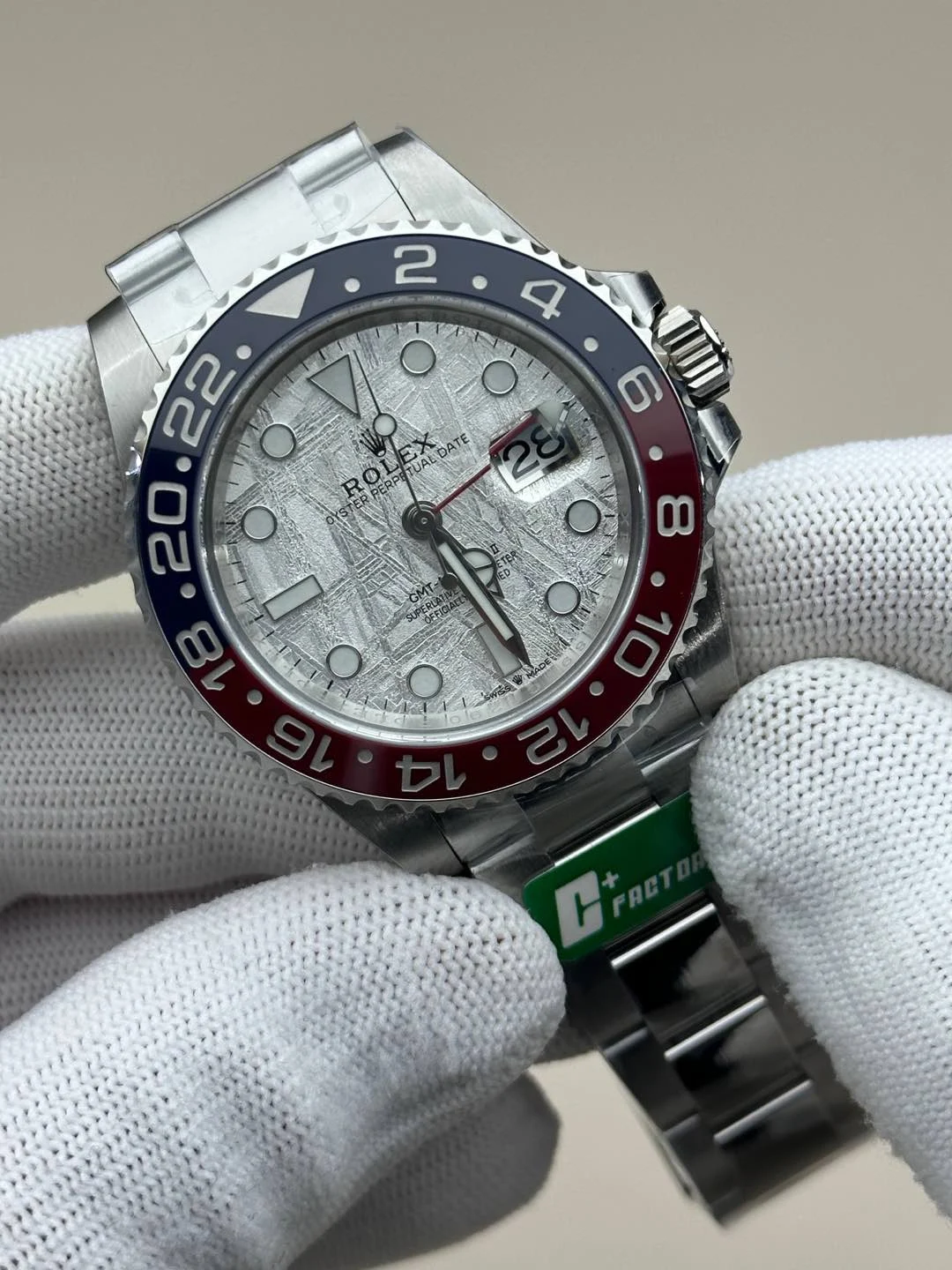 Rolex Coke — photographed off the sweep