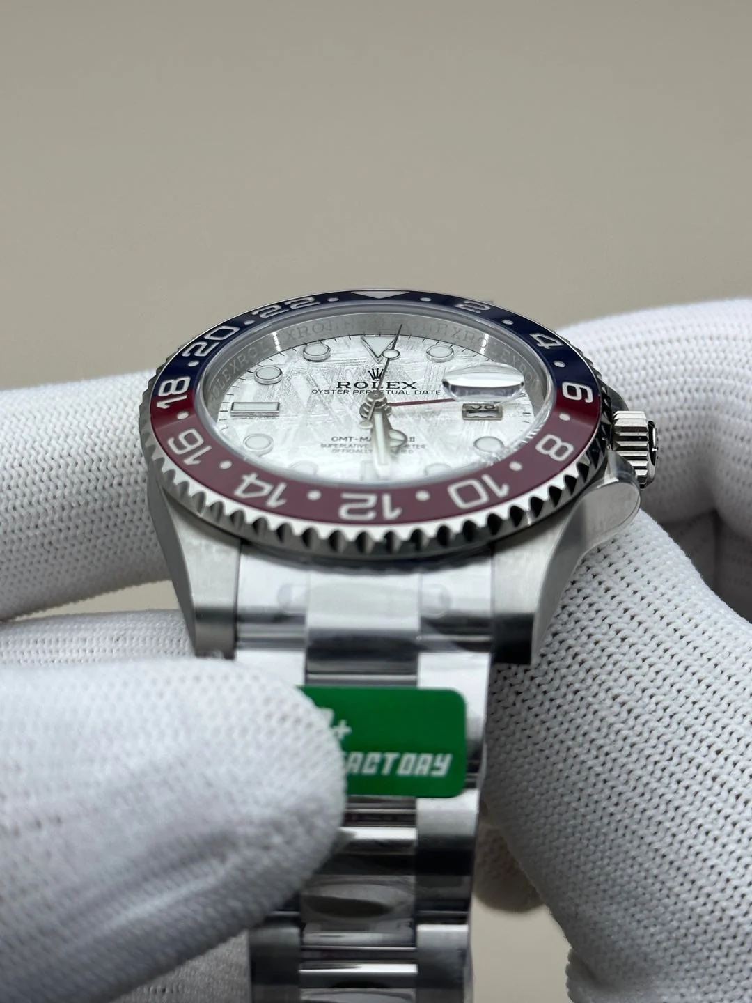 Rolex Coke — photographed off the sweep