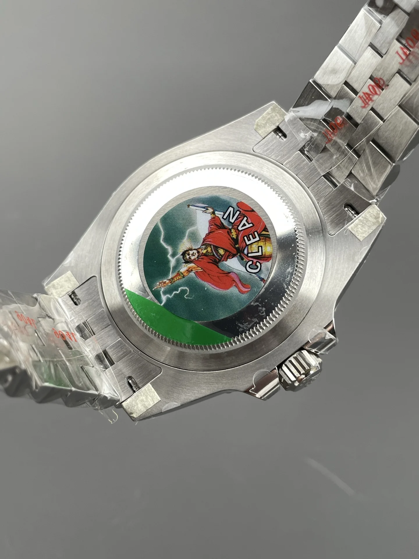 Rolex Coke 40mm — photographed off the sweep