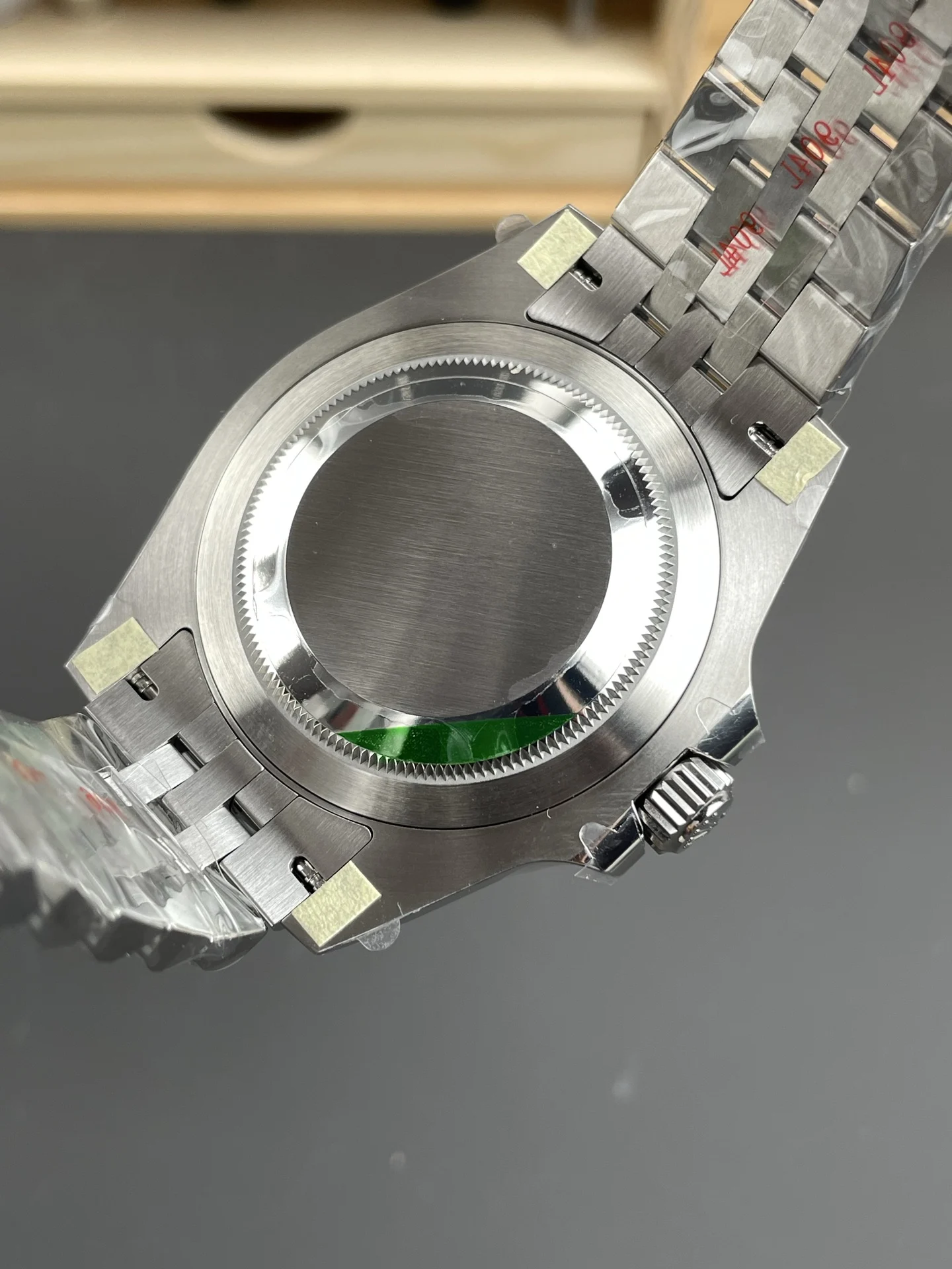 Rolex Coke 40mm — photographed off the sweep
