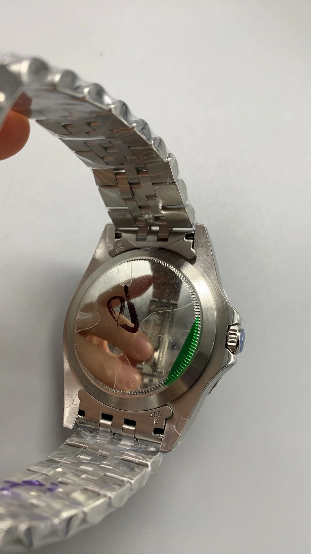 Rolex Coke — photographed off the sweep