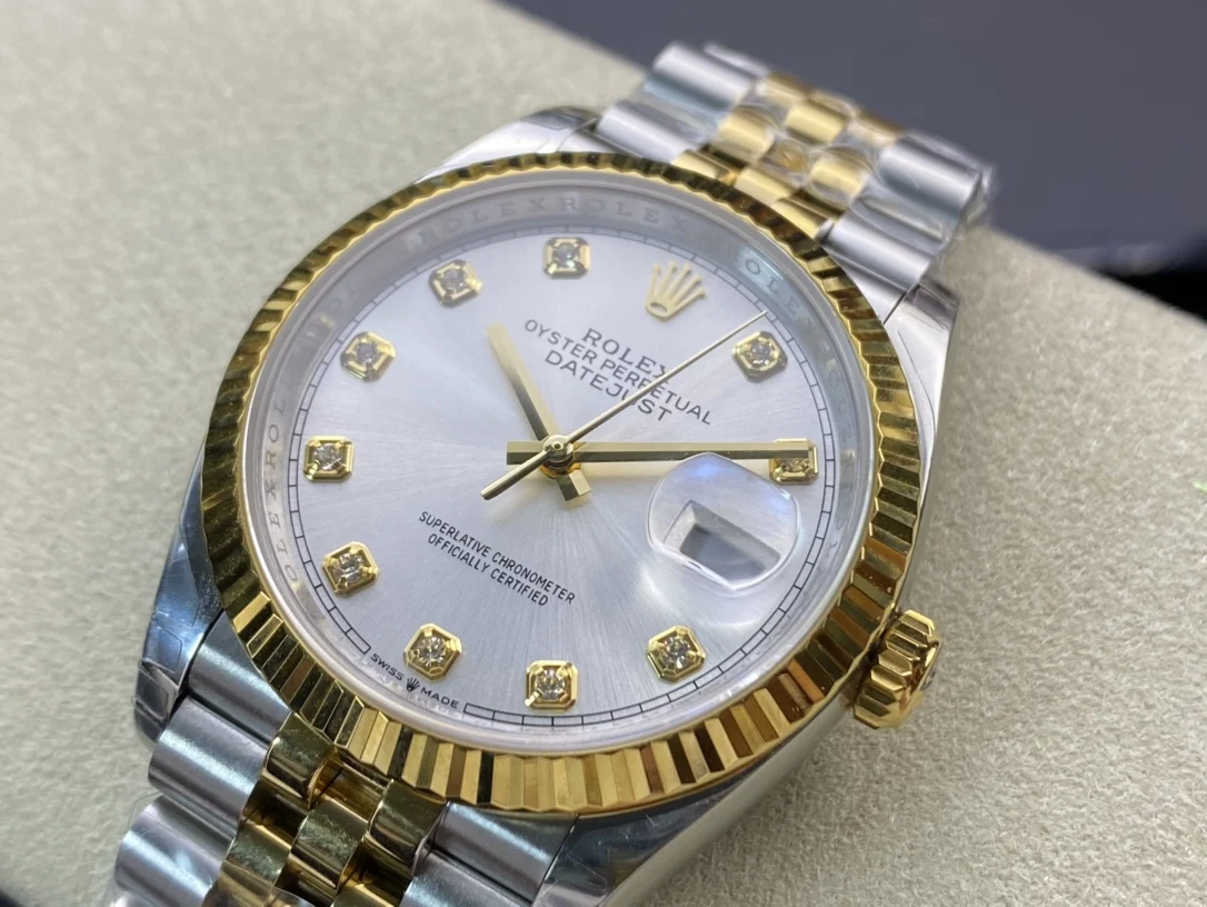 Rolex Datejust 126233 — photographed off the sweep