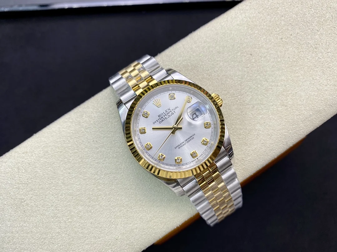 Rolex Datejust 126233 — photographed off the sweep