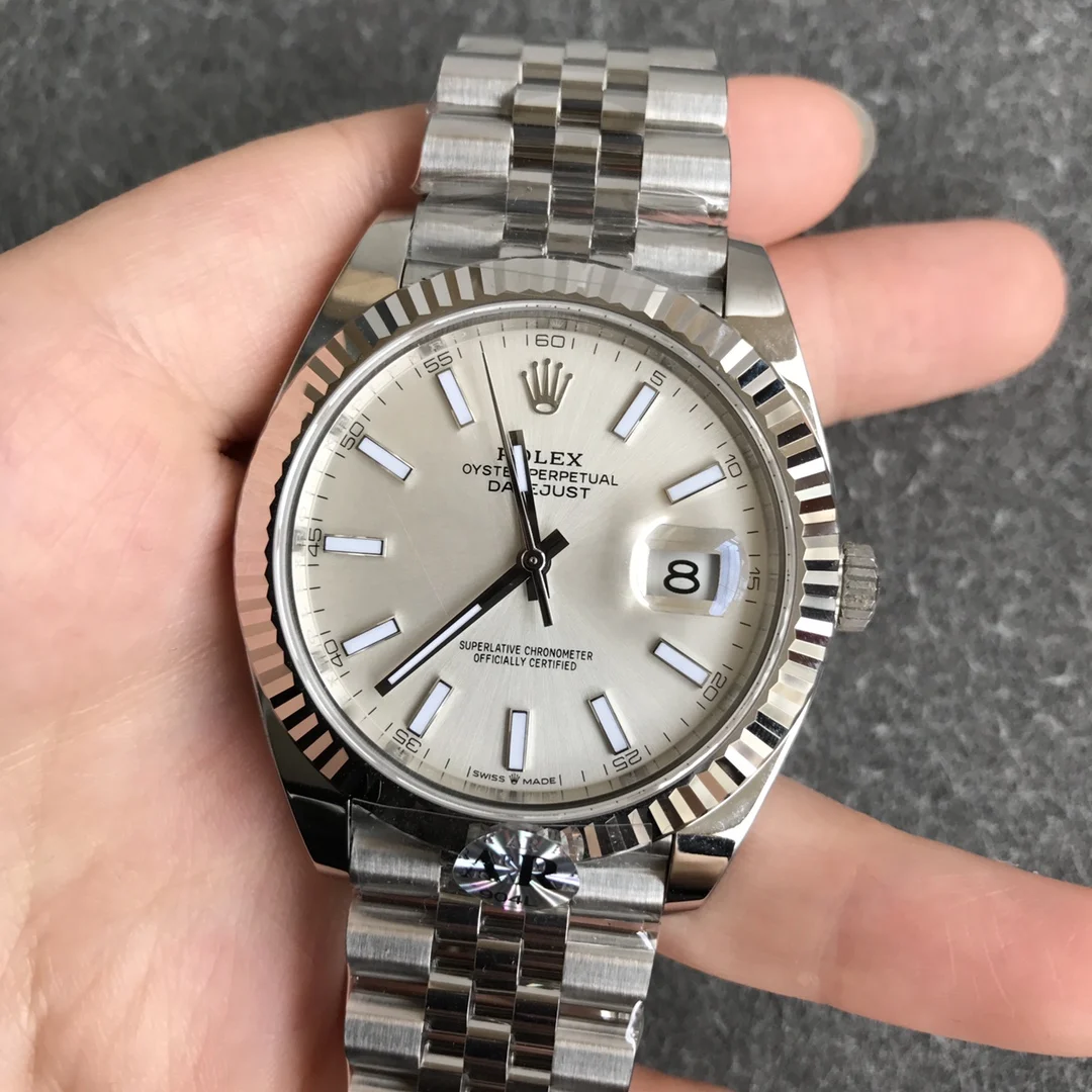 Rolex Datejust 126334 — photographed off the sweep