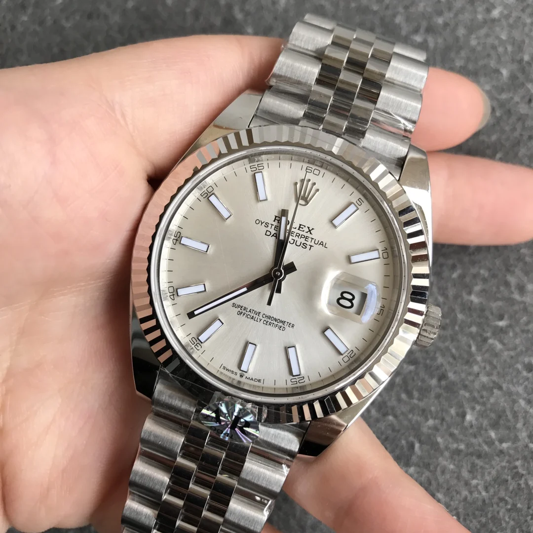 Rolex Datejust 126334 — photographed off the sweep