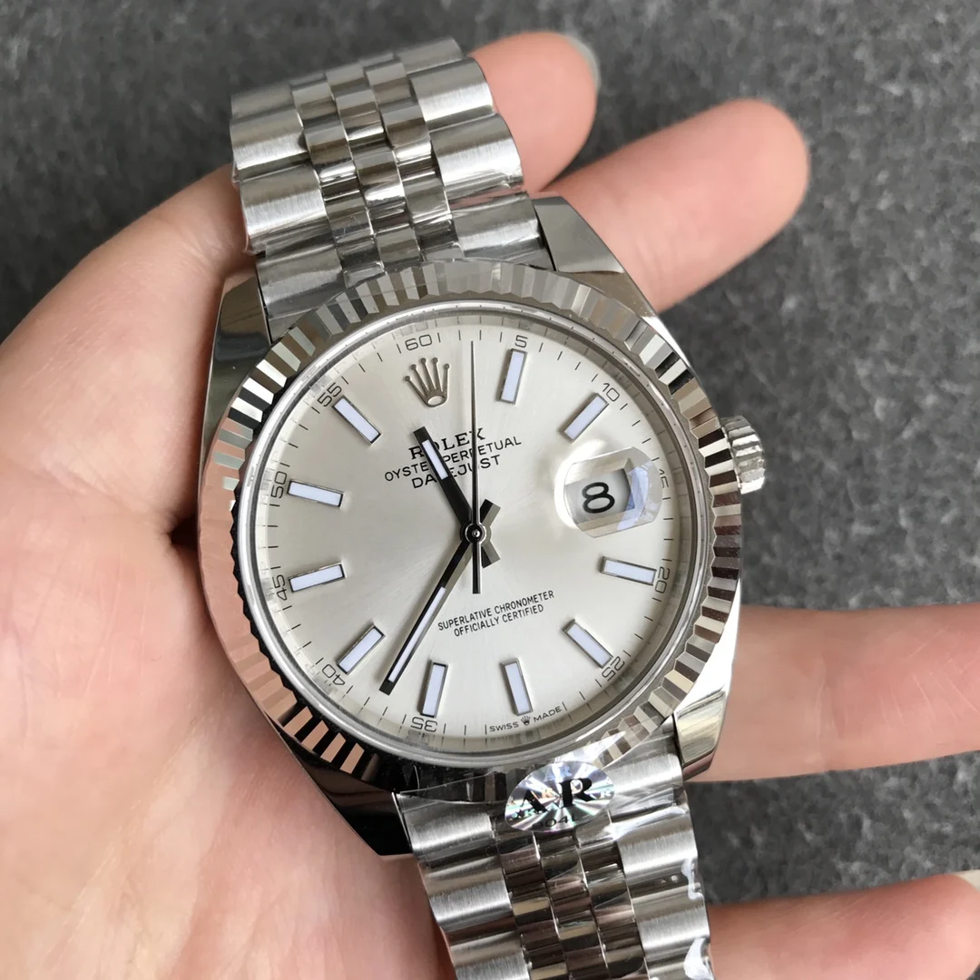 Rolex Datejust 126334 — photographed off the sweep