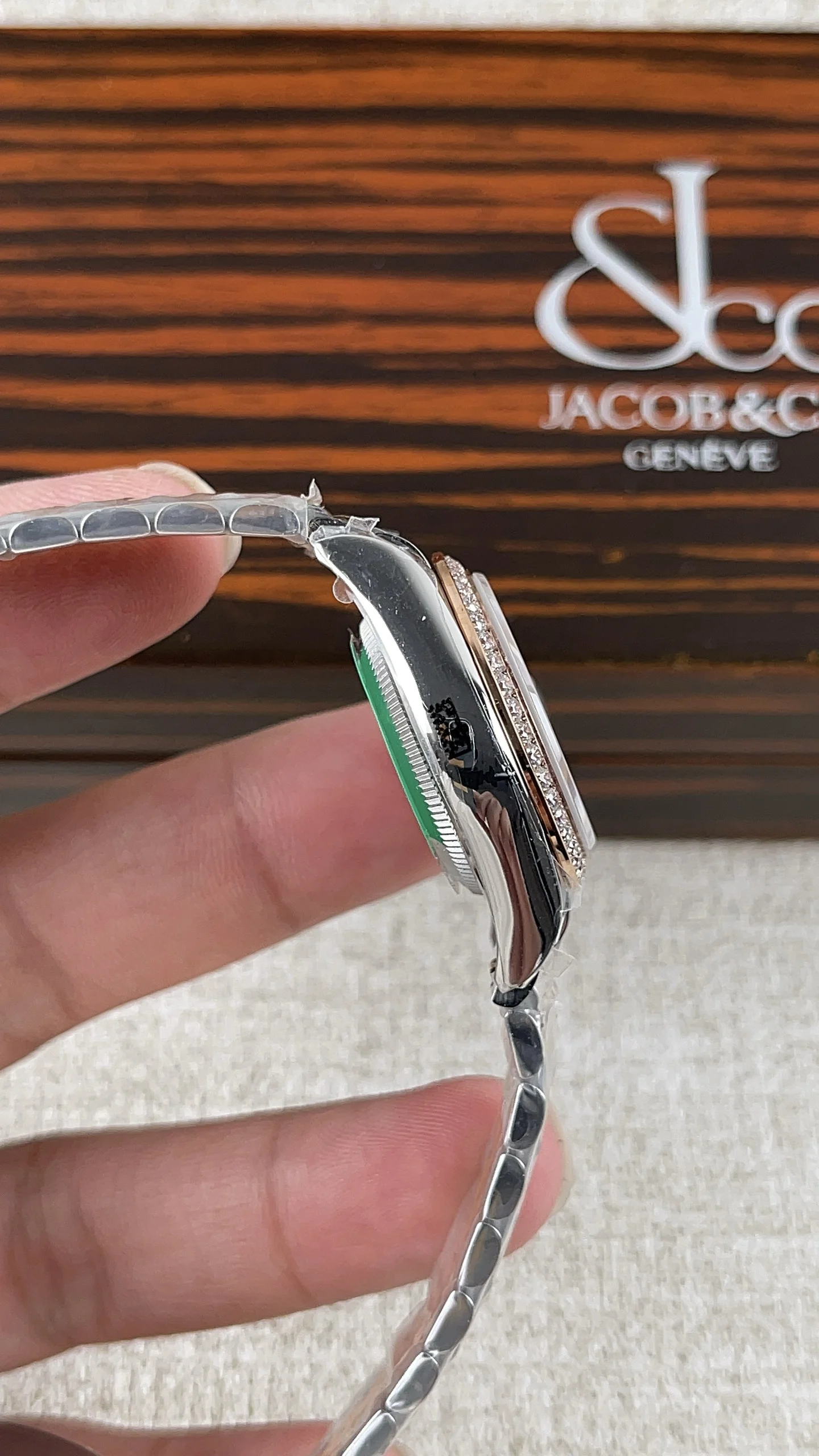 Rolex Datejust 28mm — photographed off the sweep