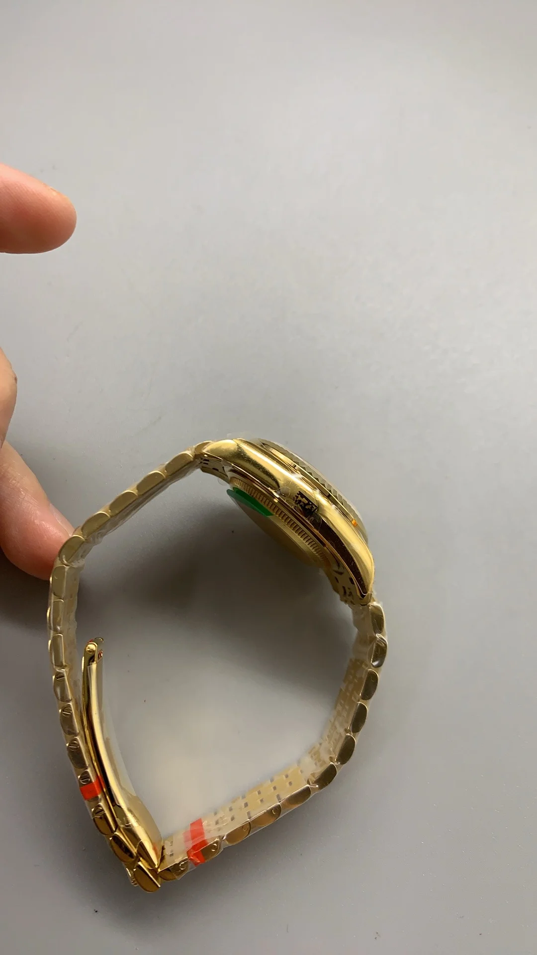 Rolex Datejust 28mm — photographed off the sweep