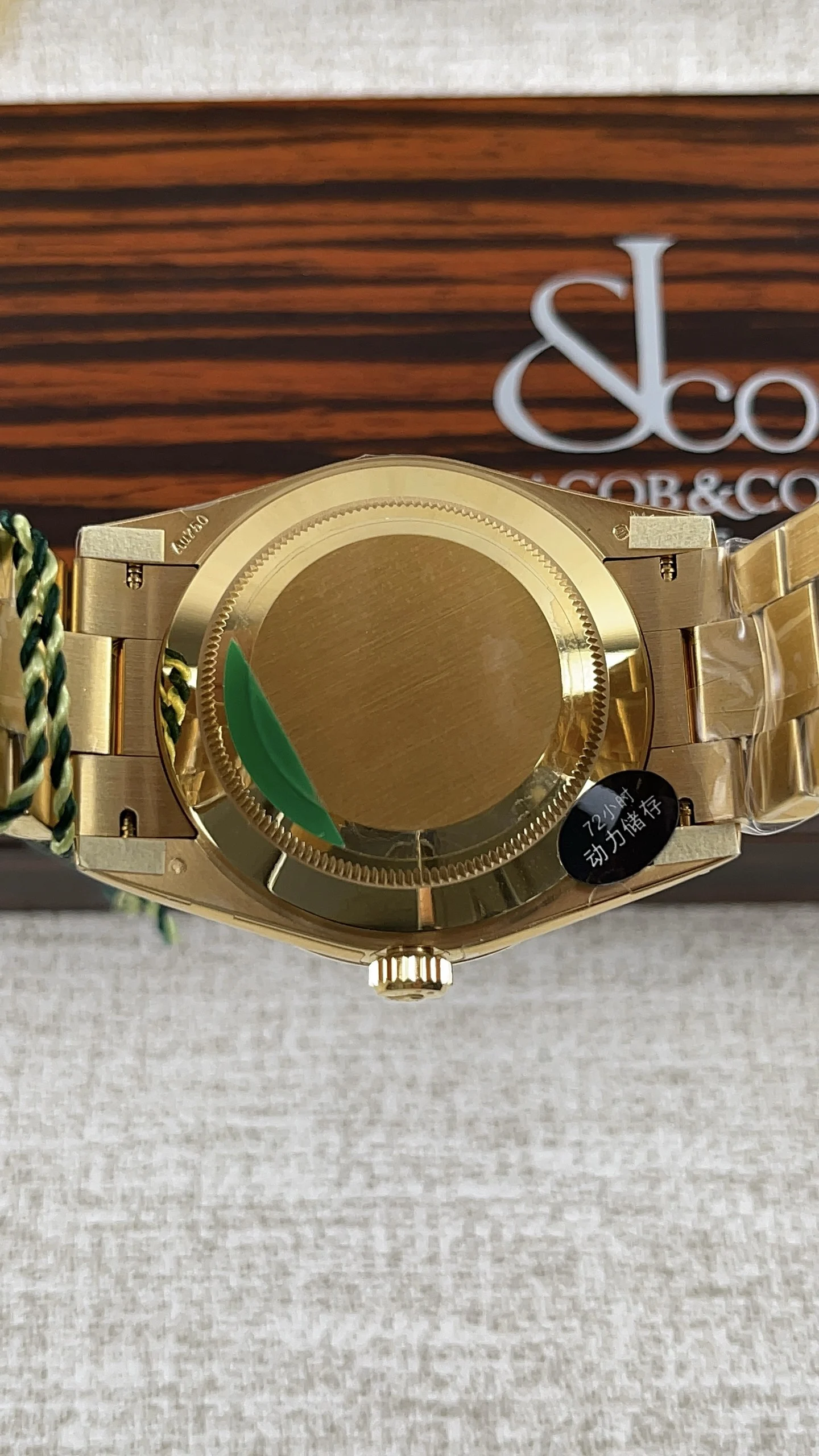 Rolex Datejust — photographed off the sweep