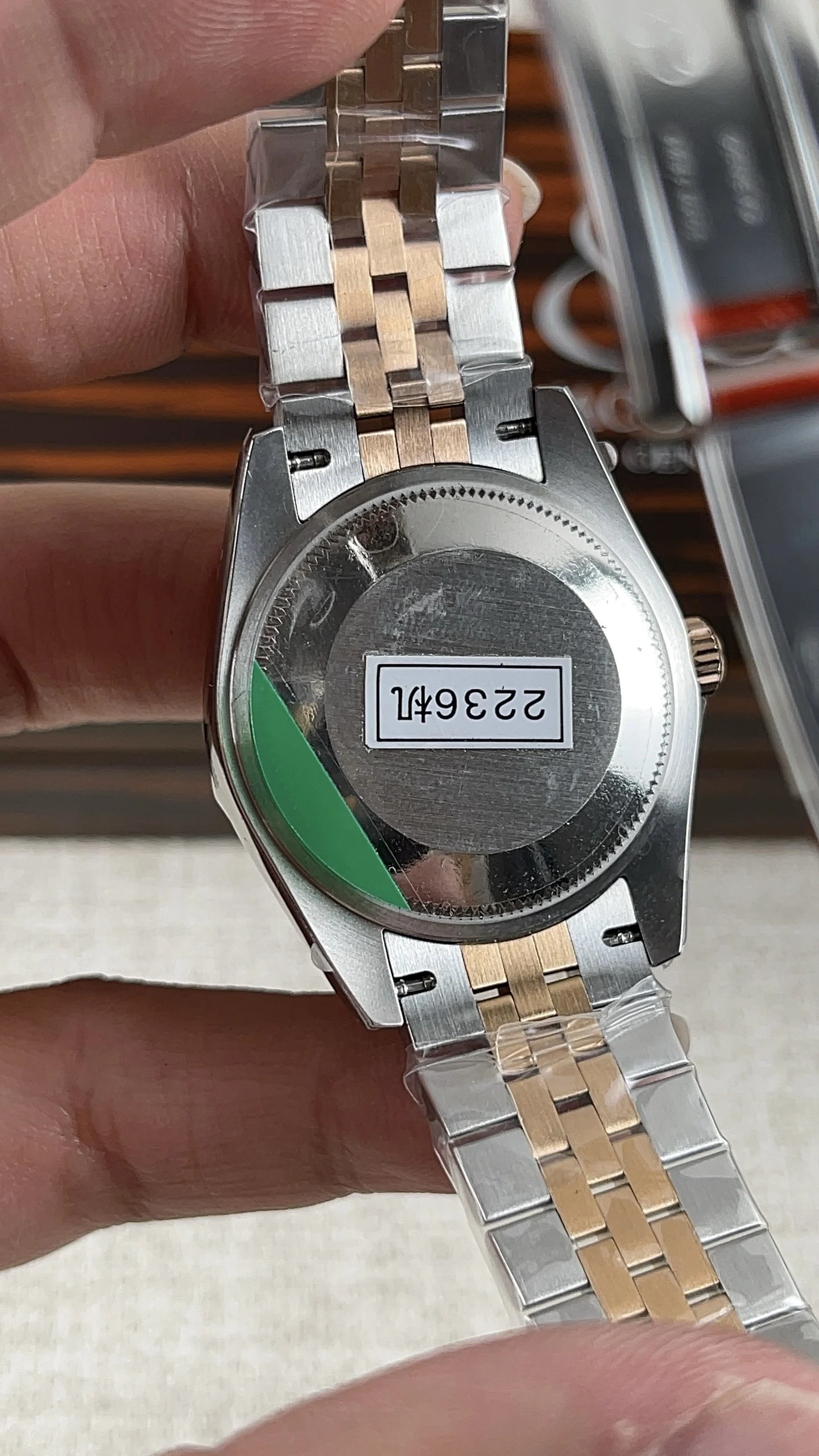 Rolex Datejust 31mm — photographed off the sweep