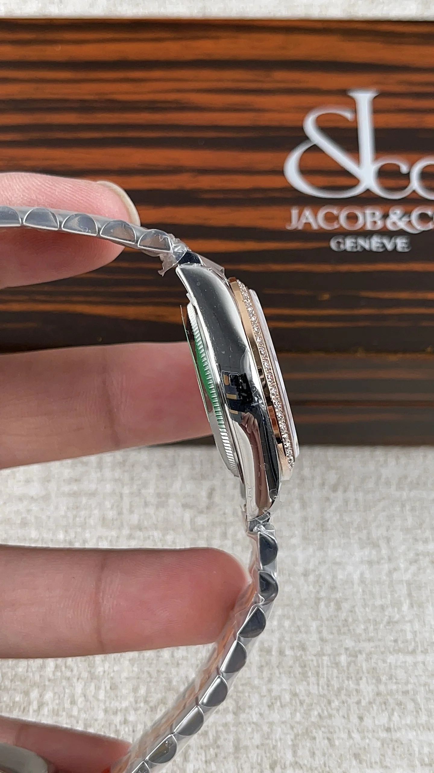Rolex Datejust 31mm — photographed off the sweep