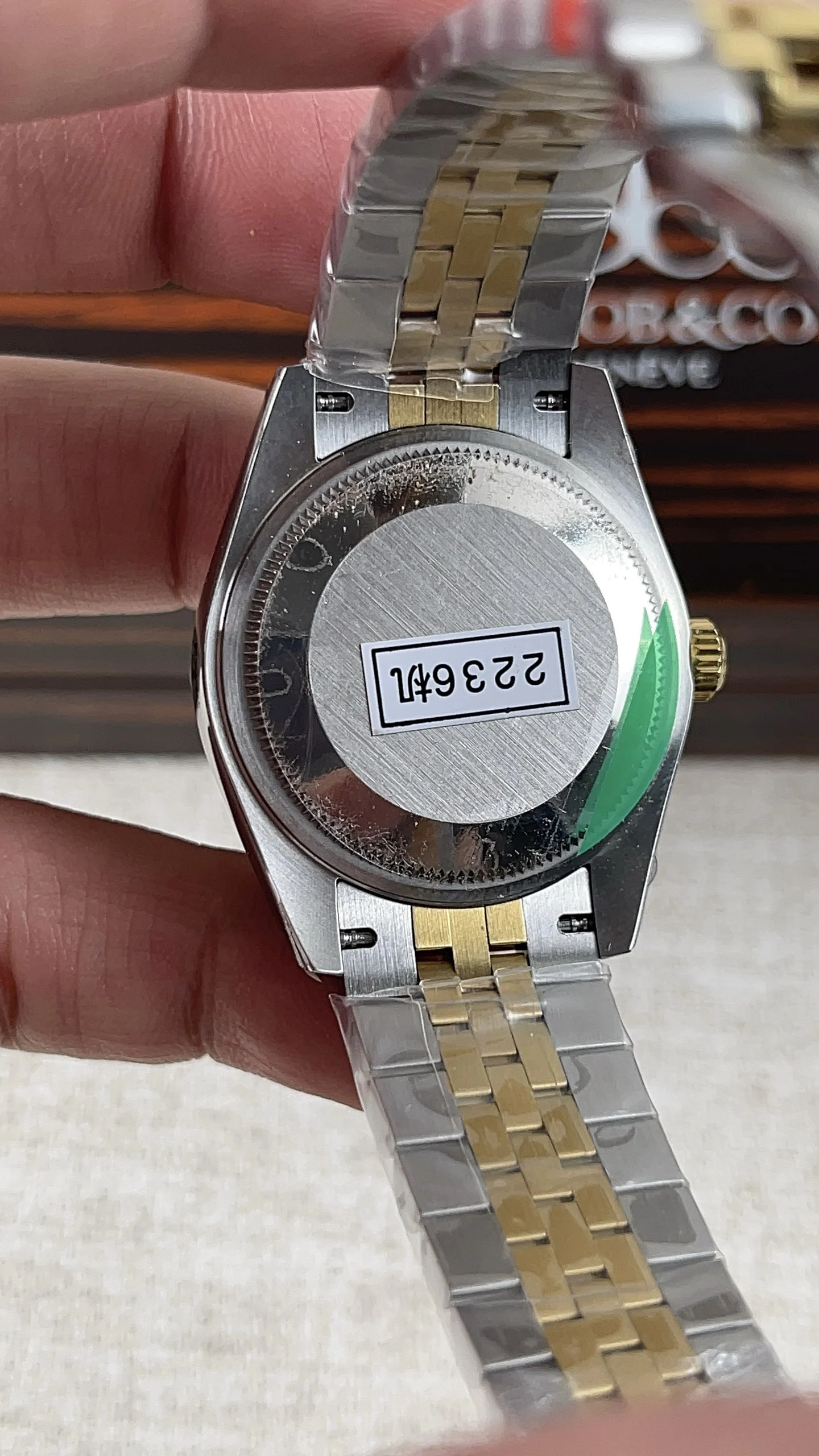 Rolex Datejust 31mm — photographed off the sweep