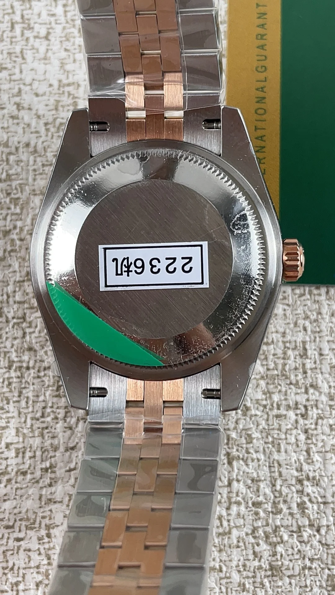 Rolex Datejust 31mm — photographed off the sweep