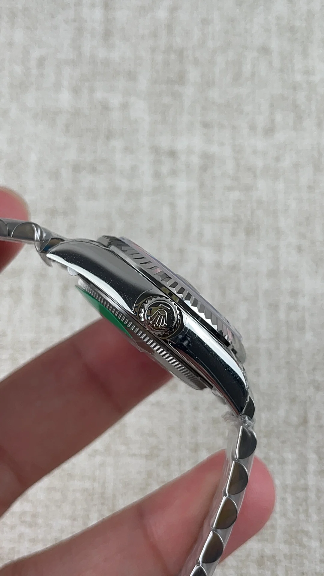 Rolex Datejust 31mm — photographed off the sweep