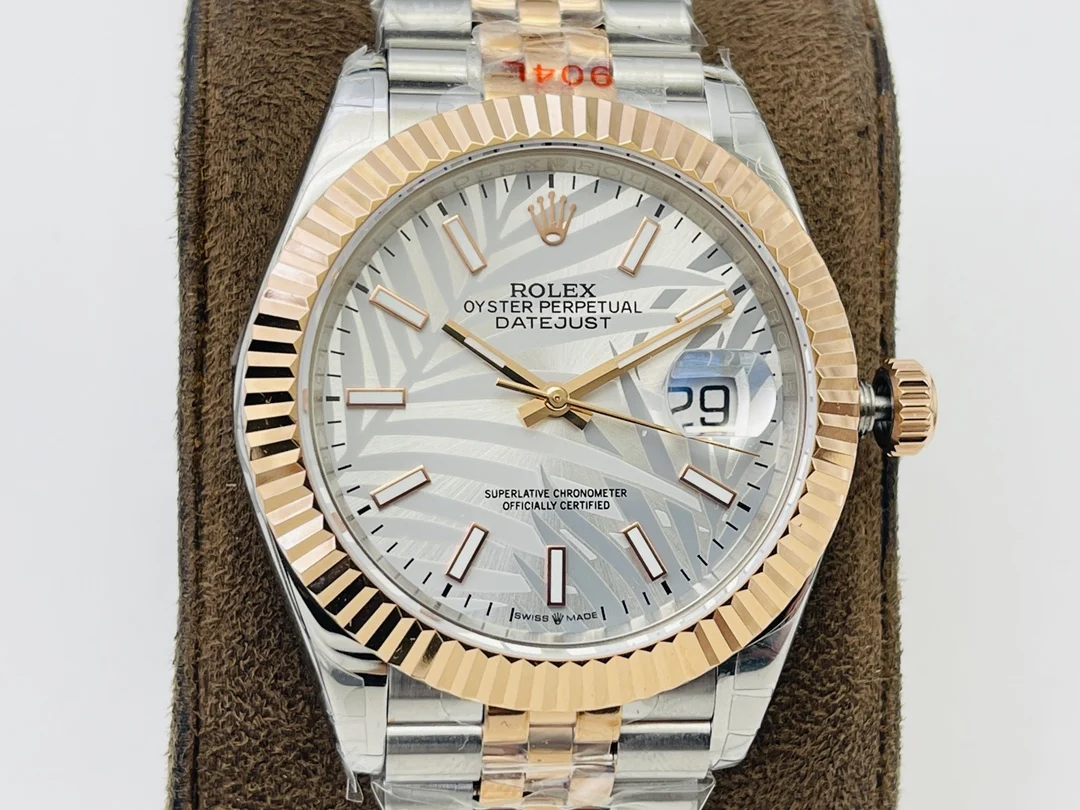 Rolex Datejust 41mm — photographed off the sweep