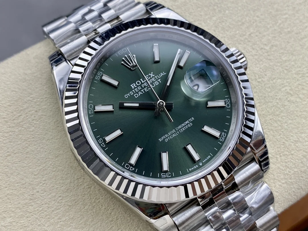 Rolex Datejust 41mm — photographed off the sweep