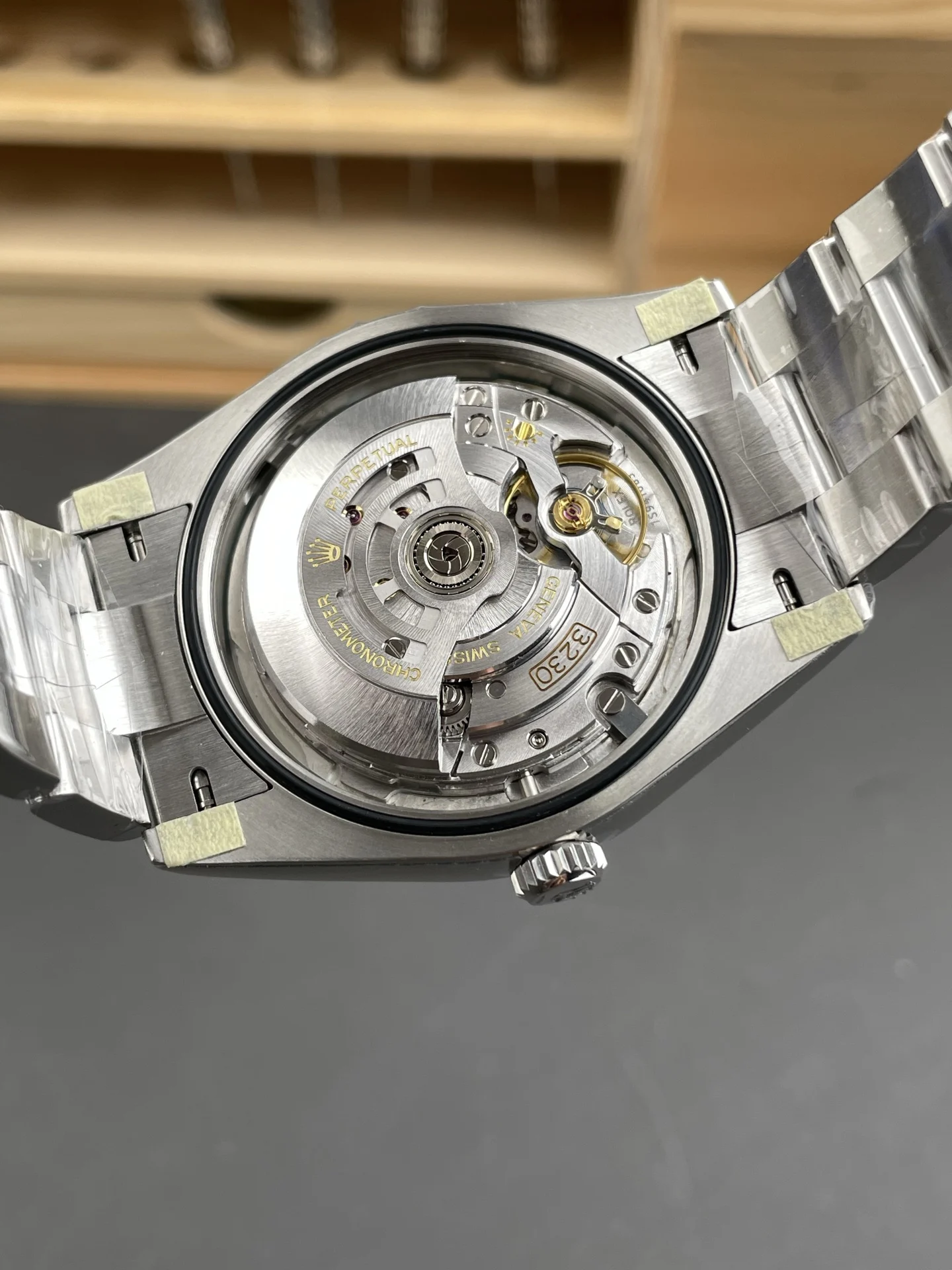 Rolex Datejust 41mm — photographed off the sweep