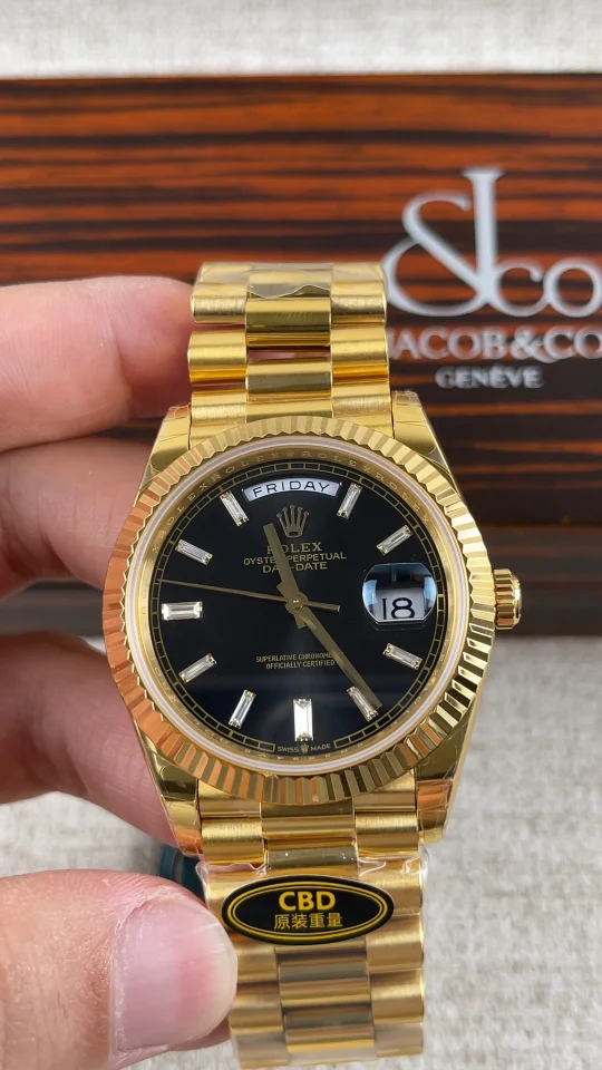 Rolex Datejust Black Dial