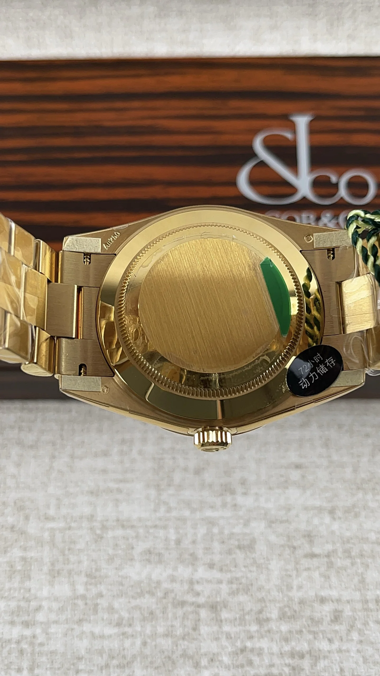 Rolex Datejust Black Dial — photographed off the sweep