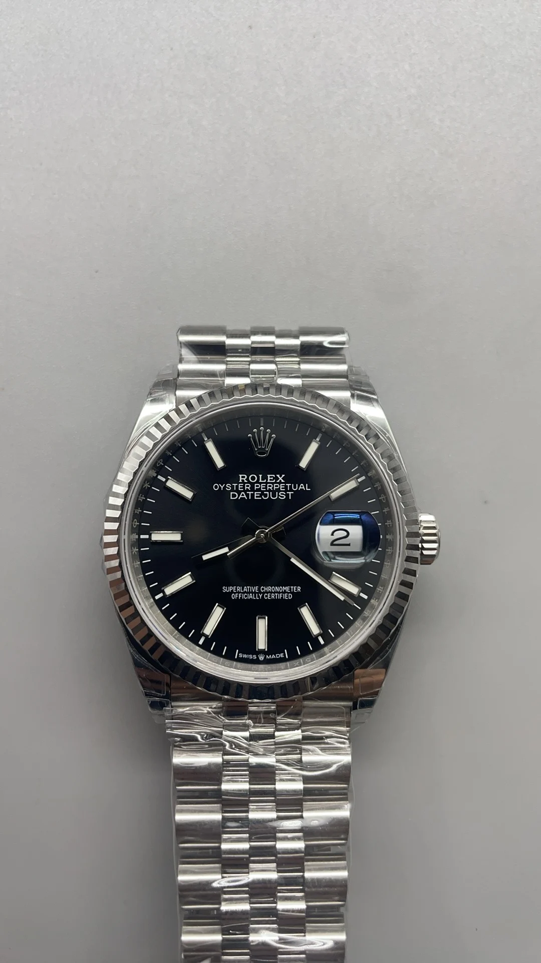Rolex Datejust Black Dial 36mm