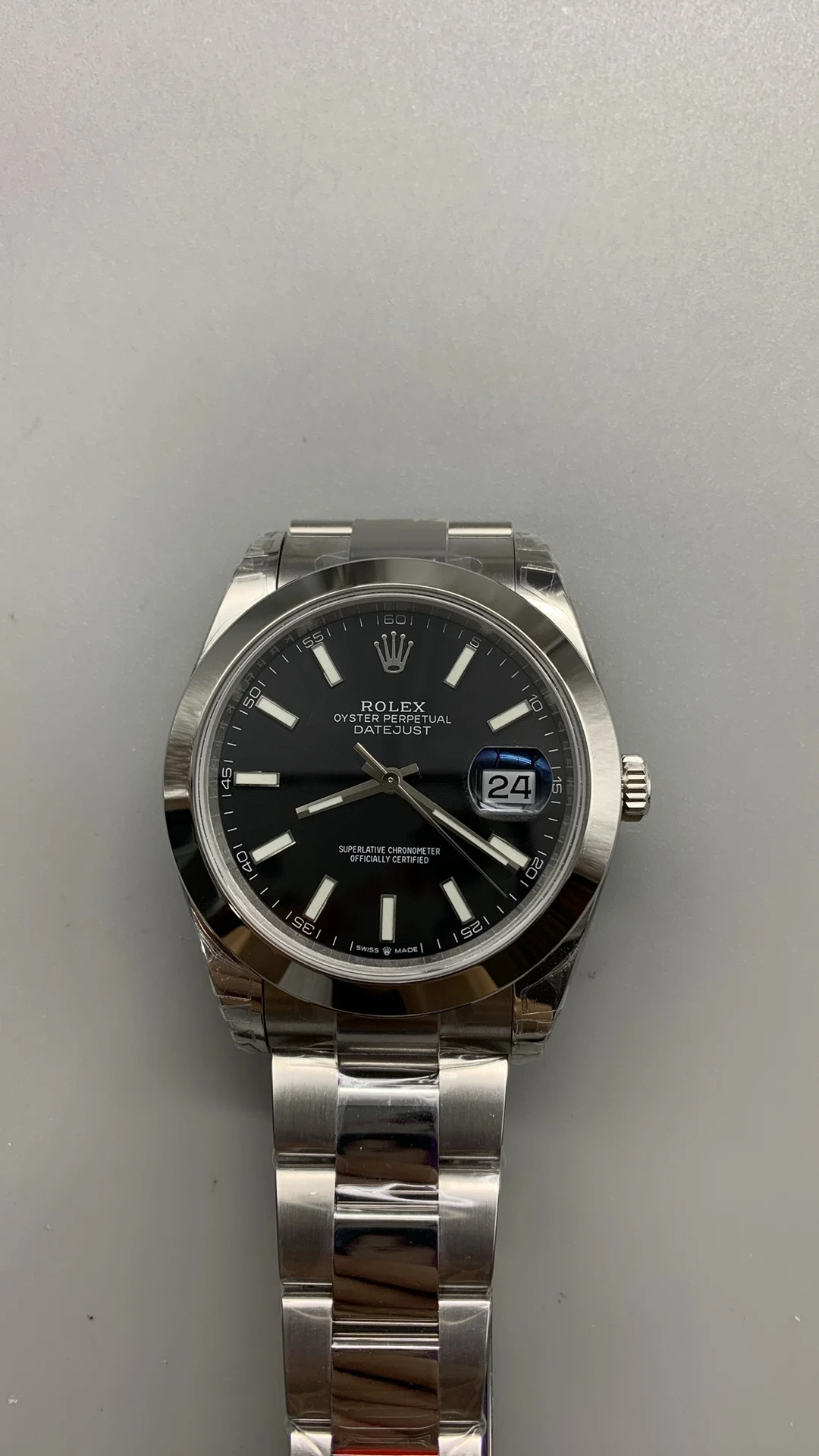 Rolex Datejust Black Dial 41mm