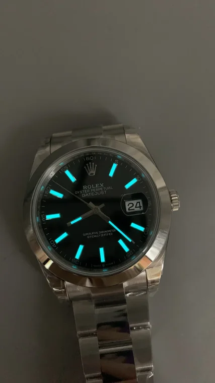 Rolex Datejust Black Dial 41mm