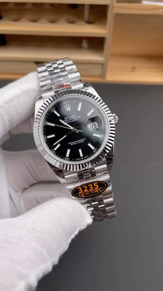 Rolex Datejust Black Dial 41mm
