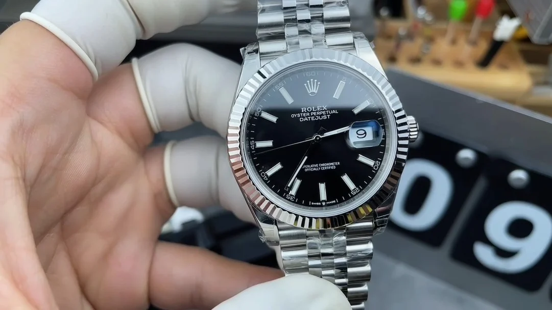 Rolex Datejust Black Dial 41mm