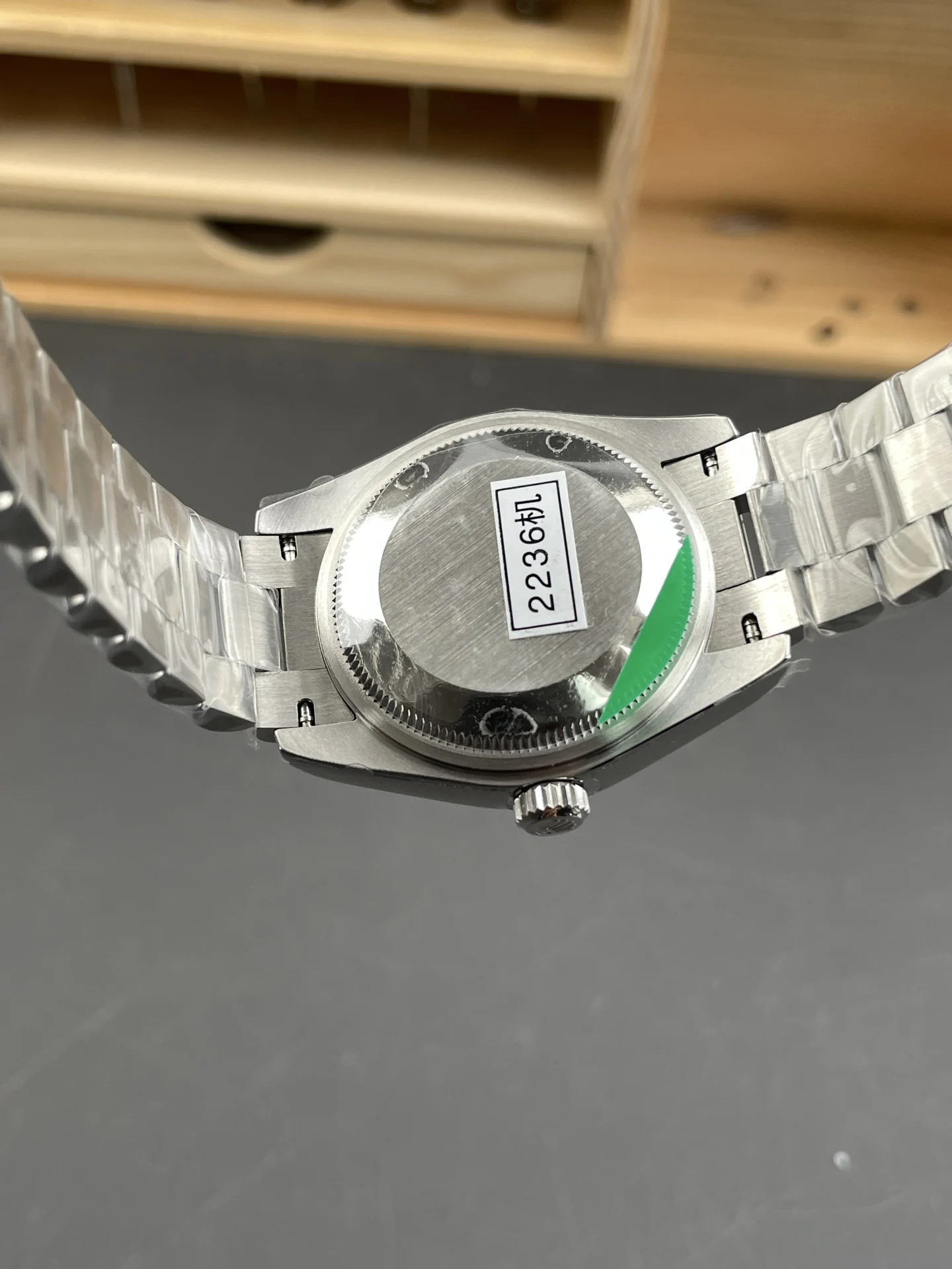 Rolex Datejust Blue Dial 31mm — photographed off the sweep