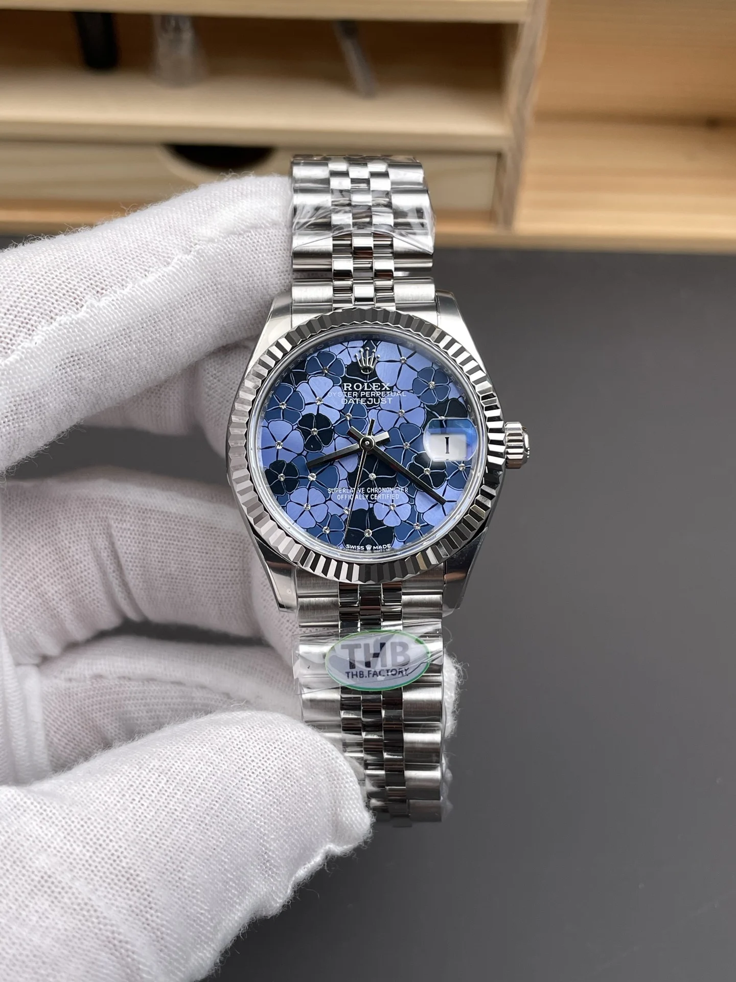 Rolex Datejust Blue Dial 31mm