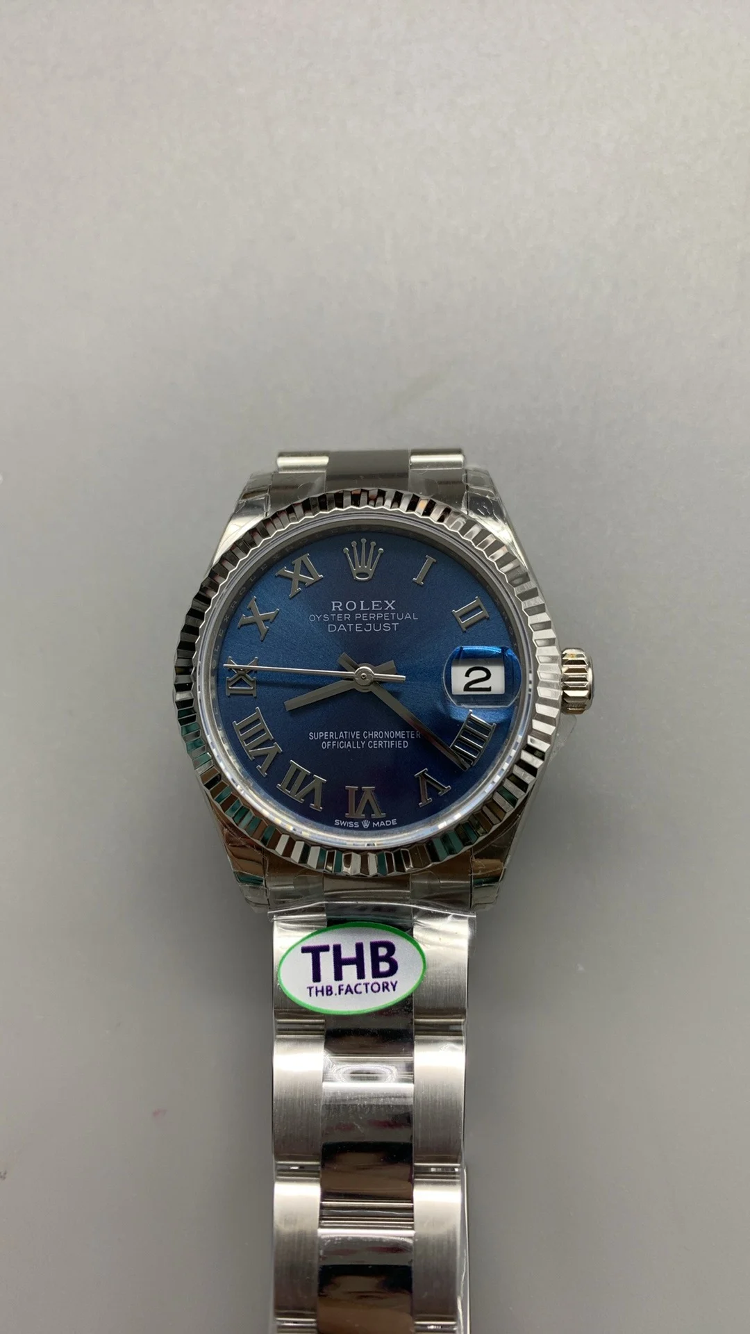 Rolex Datejust Blue Dial 31mm