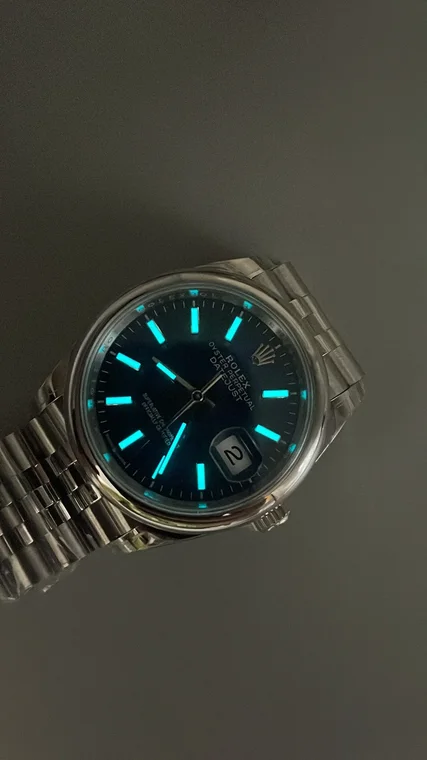 Rolex Datejust Blue Dial 36mm