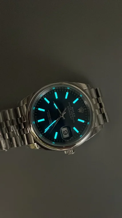 Rolex Datejust Blue Dial 36mm