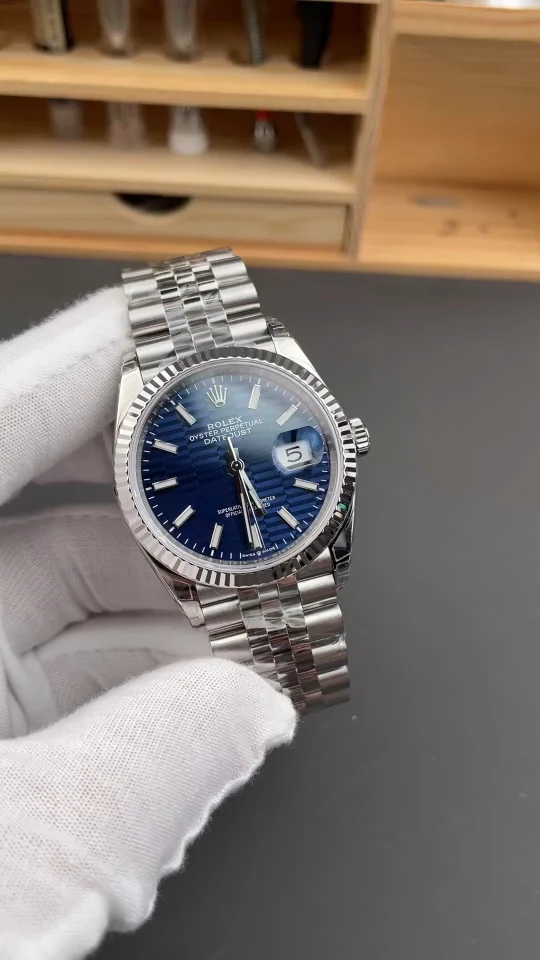 Rolex Datejust Blue Dial 36mm
