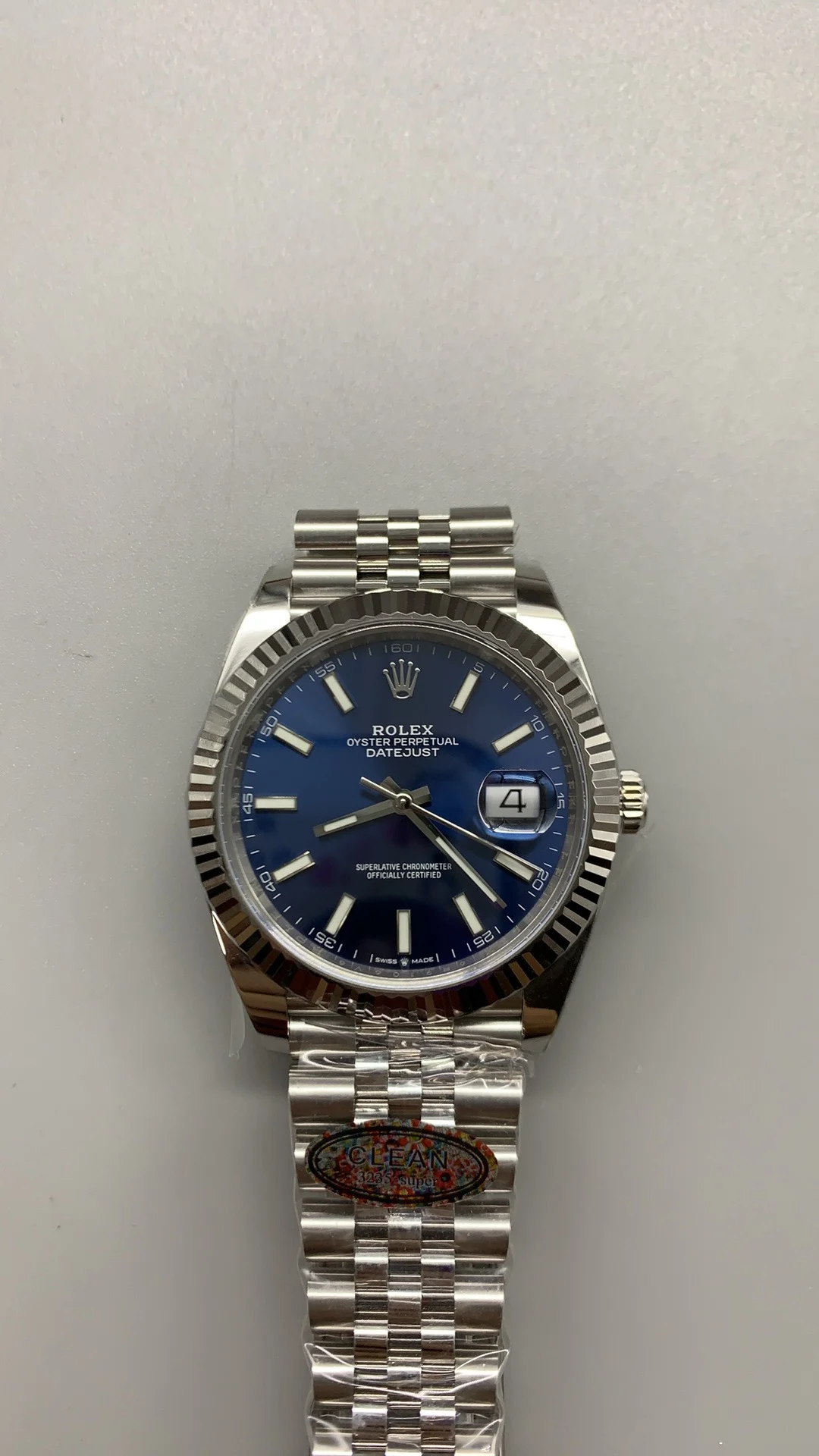 Rolex Datejust Blue Dial 41mm