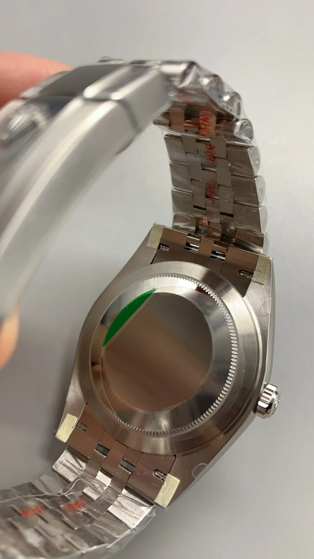 Rolex Datejust Blue Dial 41mm — photographed off the sweep