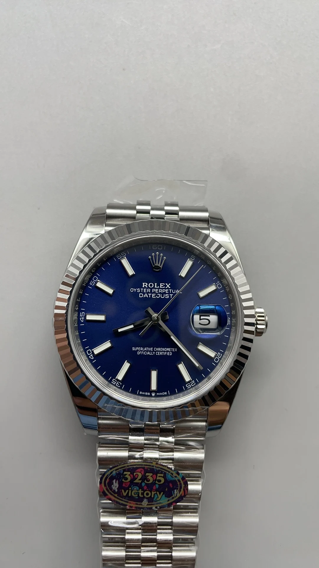 Rolex Datejust Blue Dial 41mm