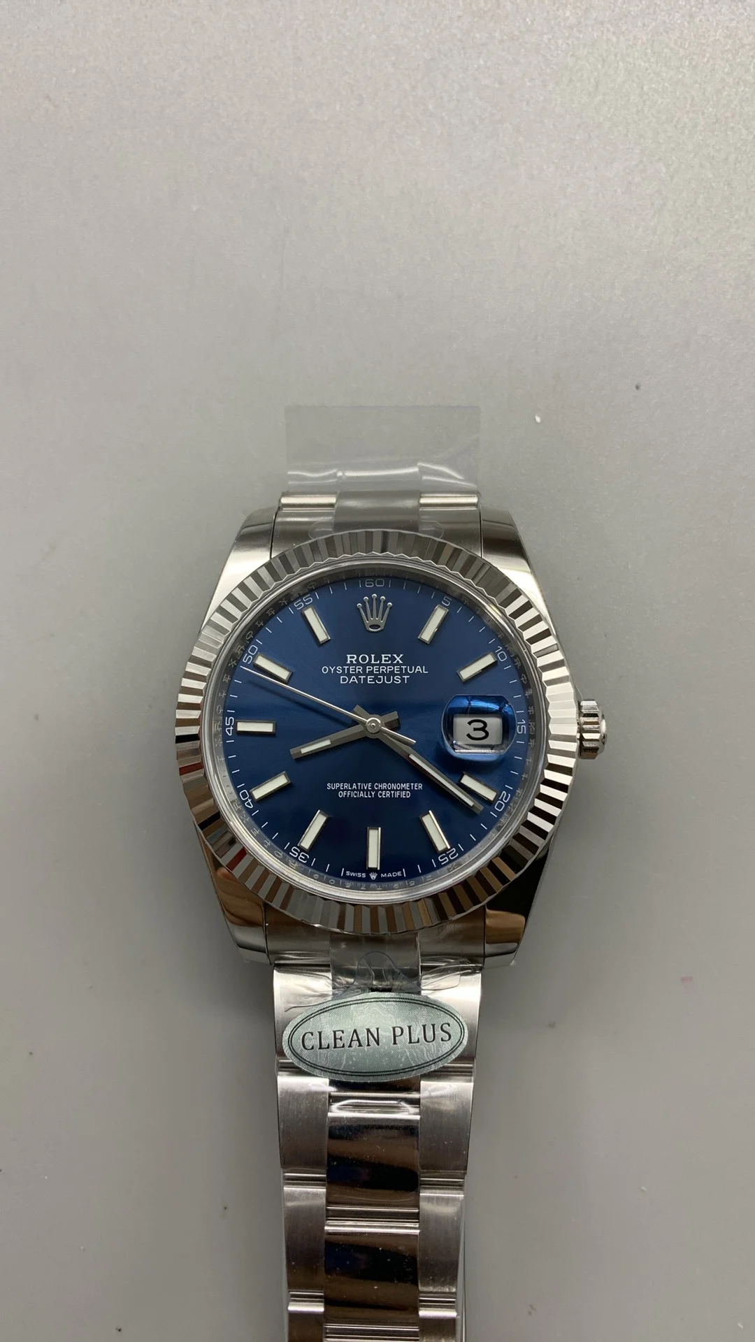 Rolex Datejust Blue Dial 41mm