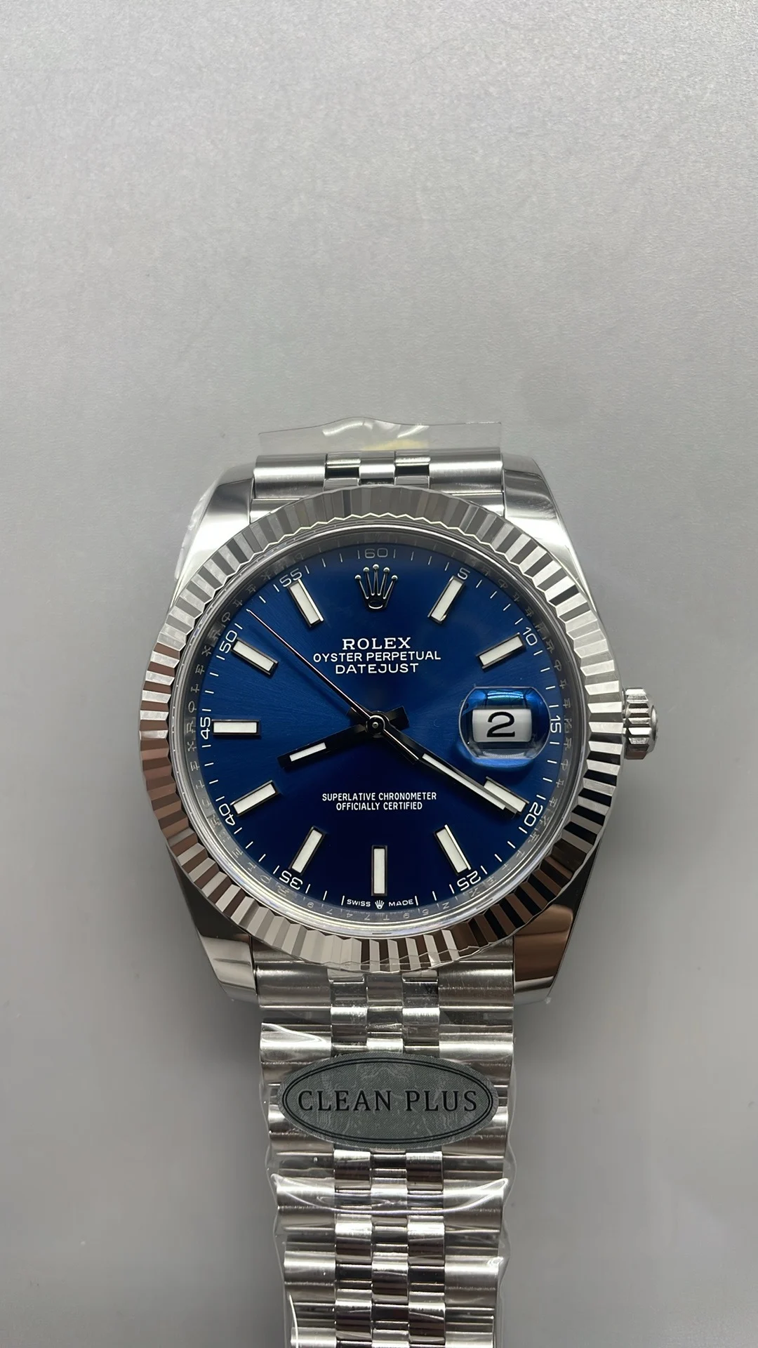 Rolex Datejust Blue Dial 41mm